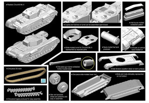 Dragon 7396 Churchill Mk. III 1/72 – zdjęcie 2