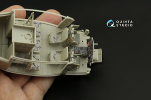 Quinta Studio QD48267 UH-1D 3D-Printed coloured Interior on decal paper (KittyHawk) 1/48 – imagen 12