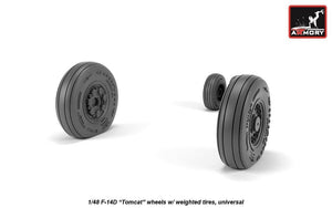 Armory Models AW48327 F-14D Tomcat late type wheels w/ weighted tires 1/48 – Bild 2