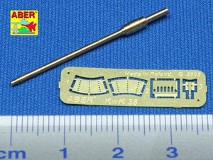 Aber 35L-042 German 2 cm tank gun barrel L/56 for KwK 38 1/35 – immagine 2