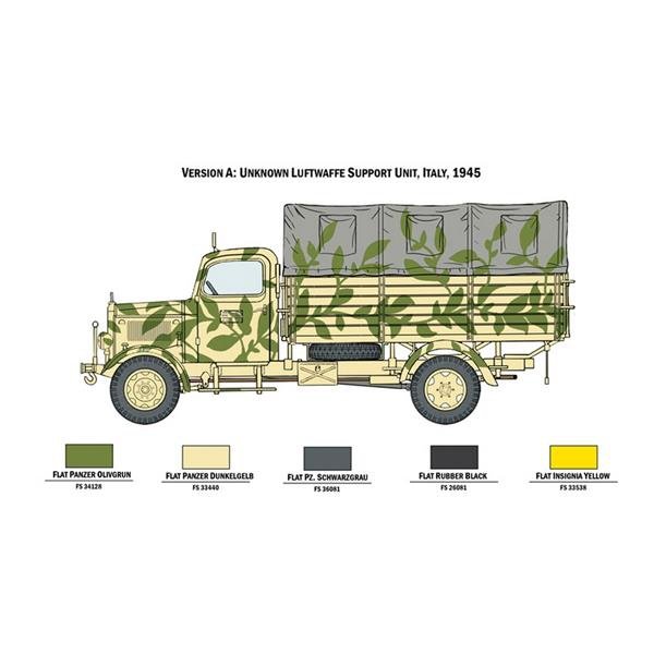 Italeri 6558 MERCEDES BENZ L3000 S 1/35 – zdjęcie 2