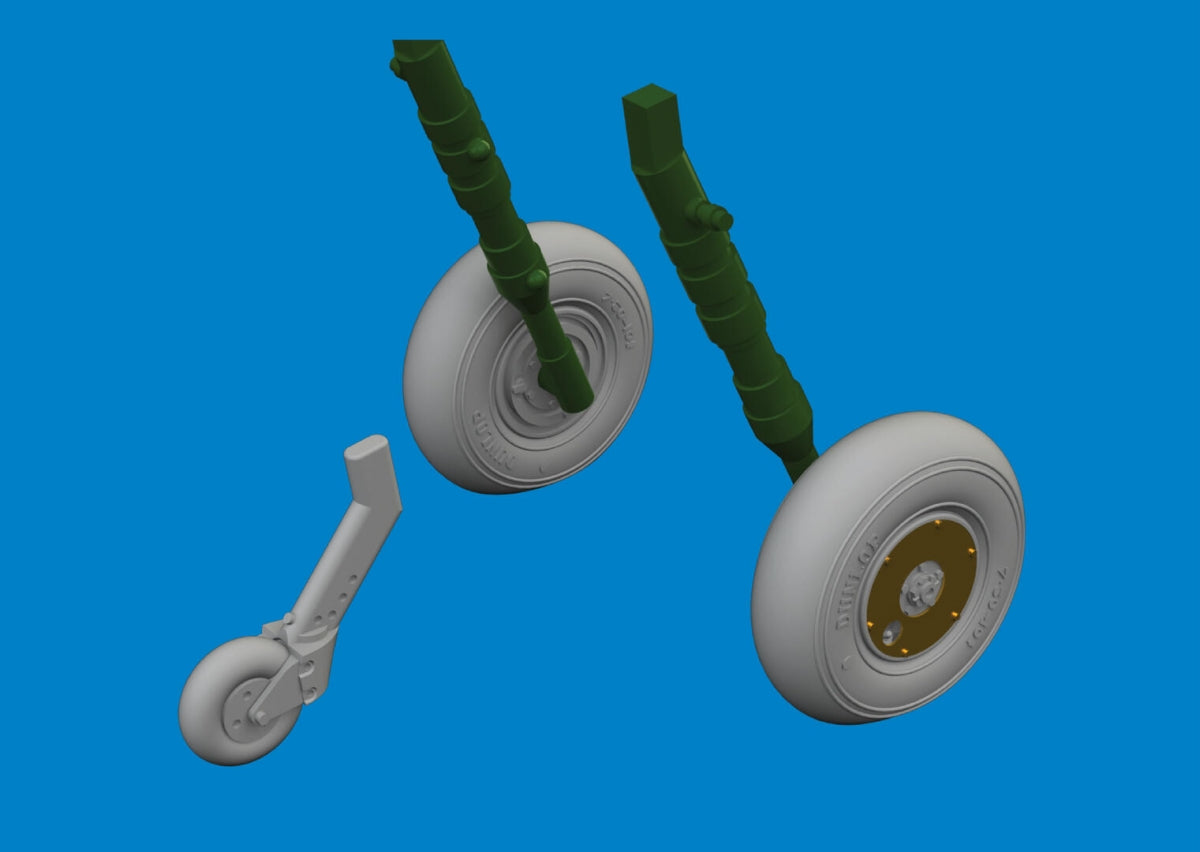 Roues Eduard 672407 Spitfire Mk. V Tamiya 1/72 – image 2