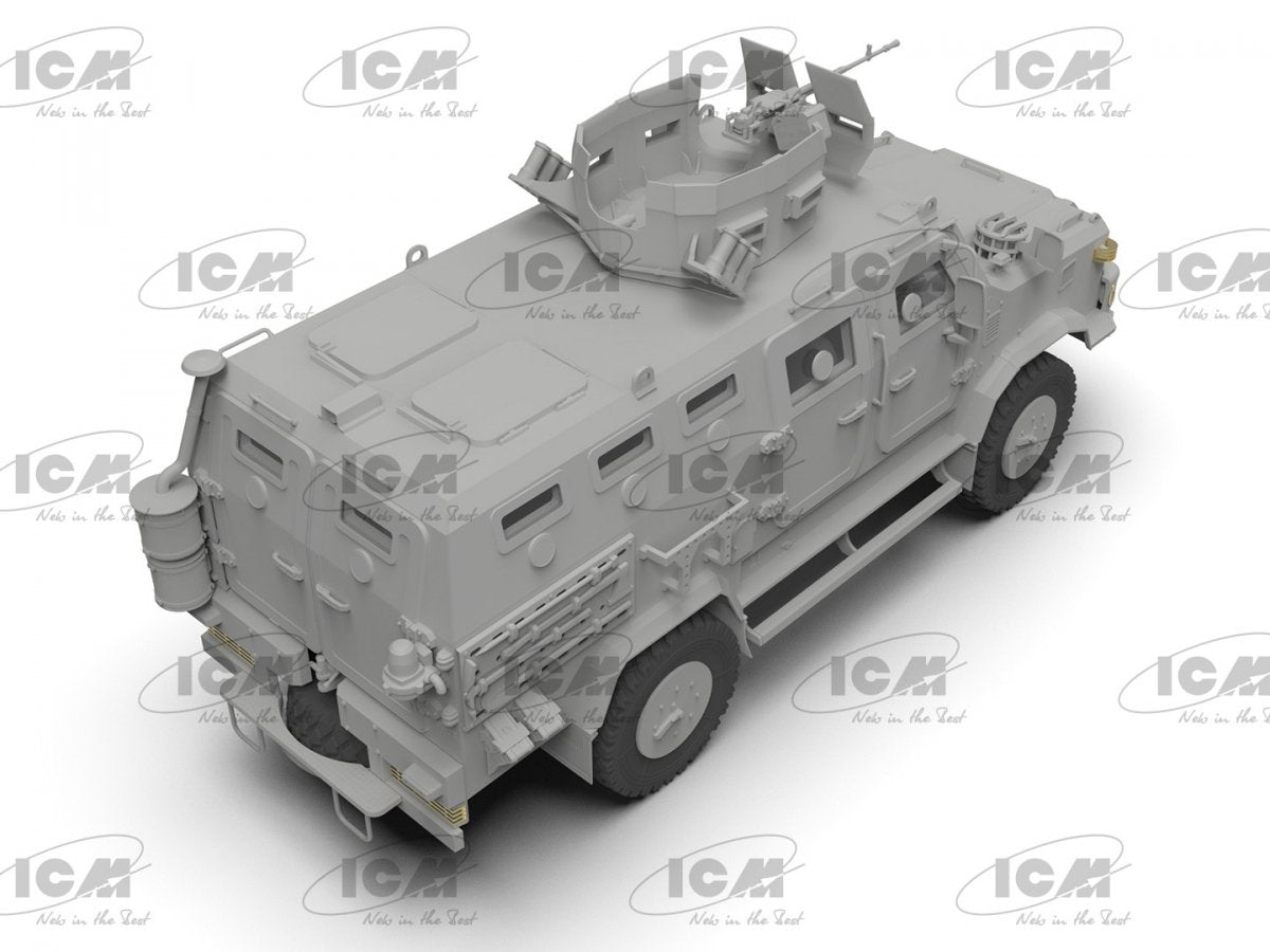 ICM 35014 Kozak-2 Ukrainian MRAP-class Armored Vehicle 1/35 – zdjęcie 6