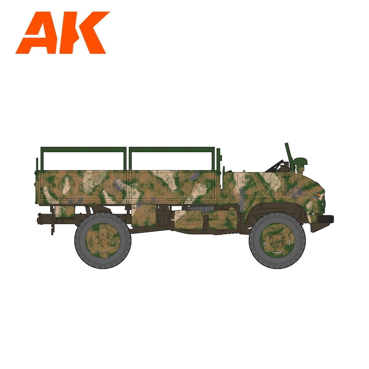 AK Interactive AK35506 UNIMOG S 404 MIDDLE EAST 1/35 – zdjęcie 5