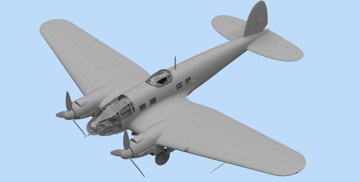 ICM 48262 He 111H-6, WWII German Bomber 1/48 – image 2