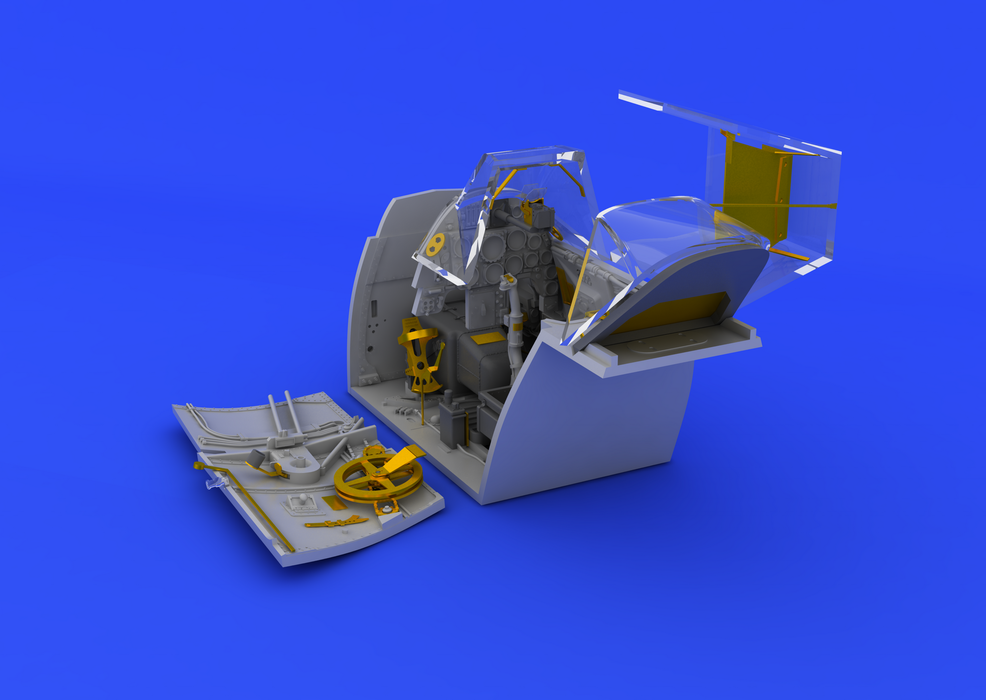 Cockpit Eduard 632022 Bf 109G-6 au 1/32 (Revel) – image 4
