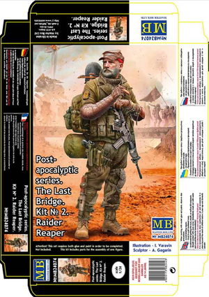 Master Box 24074 Raider Reaper Le Dernier Pont 1/24 – image 2