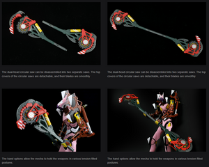 Meng Model MECHA-005M Multipurpose Humanoid Decisive Weapon, Artificial Human Evangelion Production Model-08y – Bild 6
