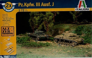 Italeri 7507 Panzer III Ausf J 1/72