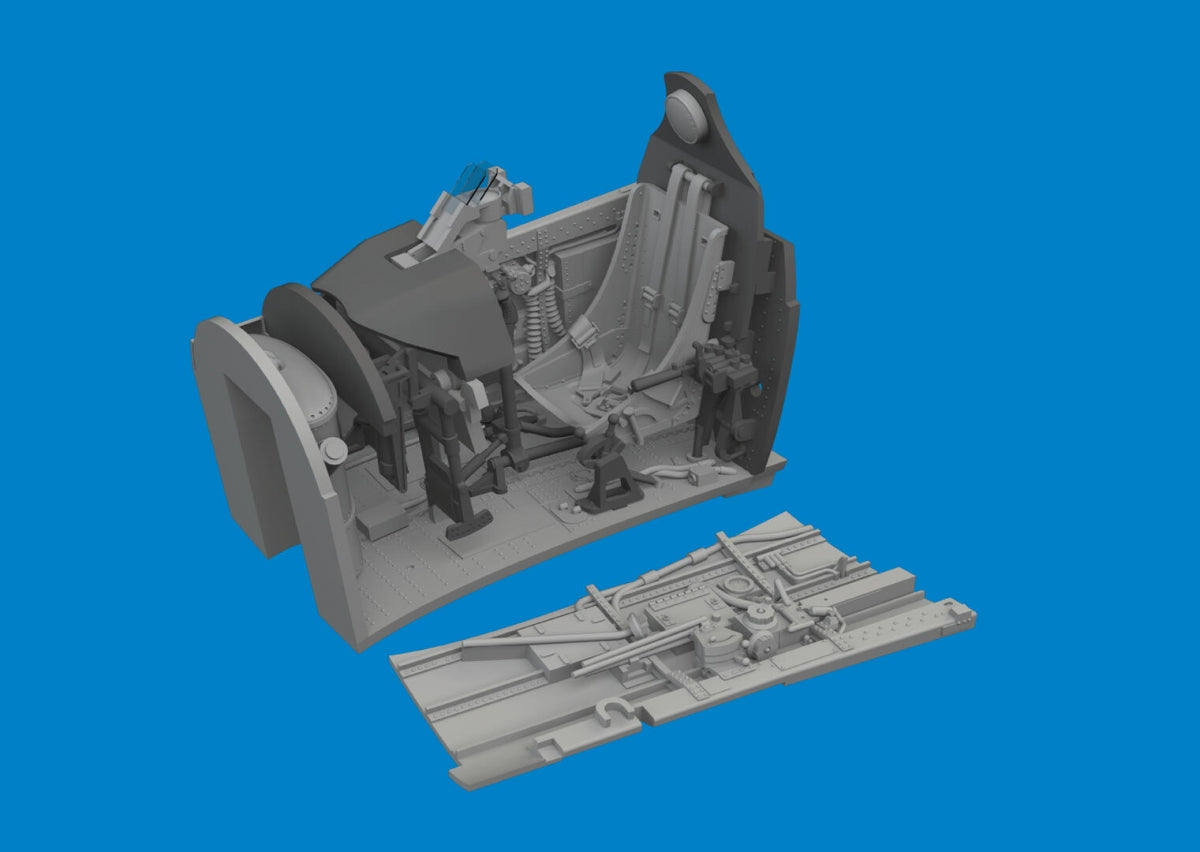 Eduard 6481132 P-40N cockpit PRINT EDUARD 1/48