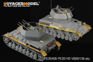 Voyager modèle PE35408 WWII Panzer allemand IV ausf G 20mm Flakpanzer IV &amp;quot;Wirbelwind&amp;quot; pour DRAGON 6342 1/35 – image 10