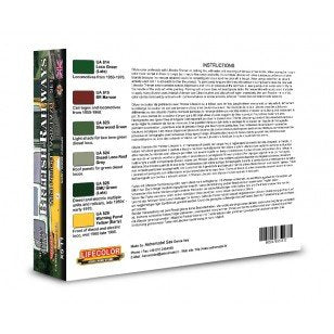 Lifecolor XS11 Acrylic color Set British Railways Set 2 6x22ml – Bild 2