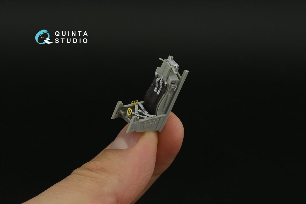 Quinta Studio QD48388 F-16A MLU 3D-Printed &amp;amp; colored Interior on decal paper (Kinetic) 1/48 – image 8