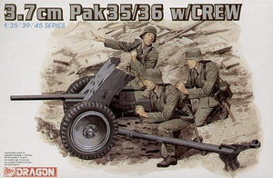 Dragon 6152 3.7cm Pak 36 w/Crew 1/35