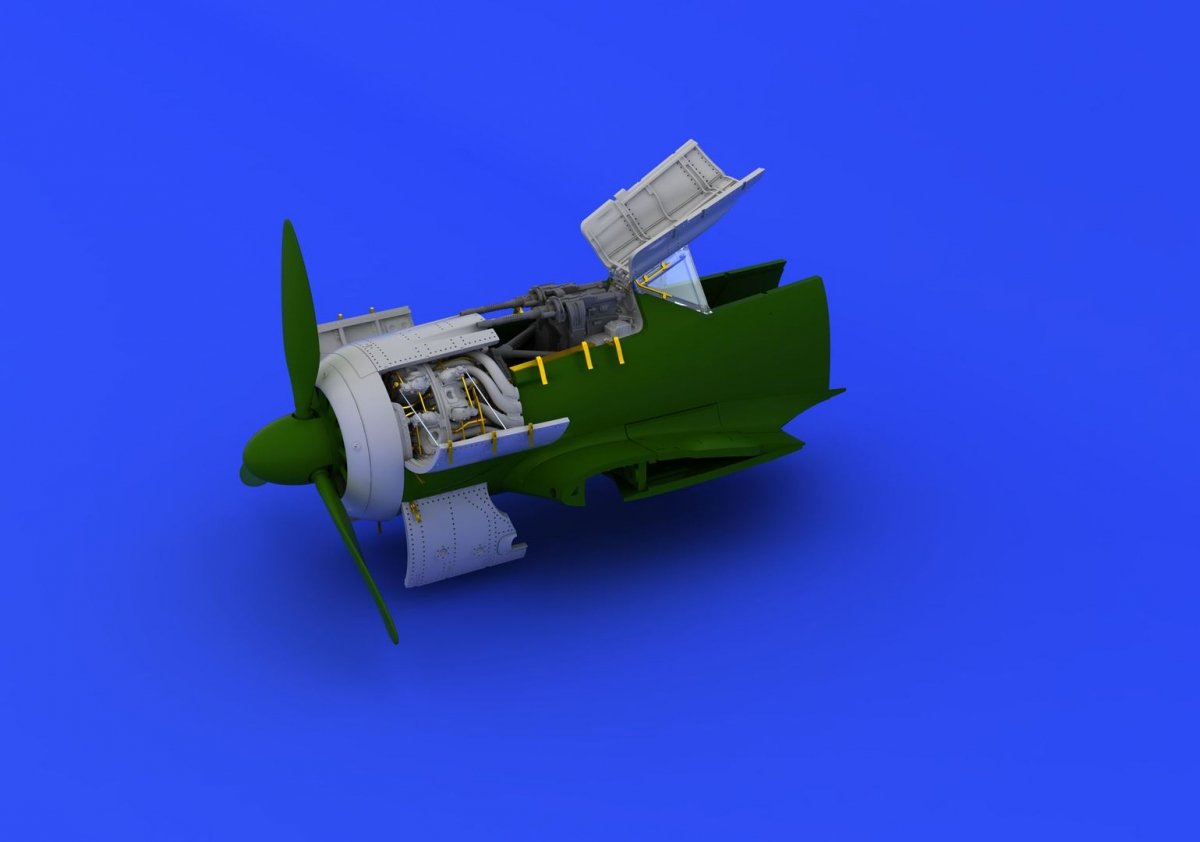 Eduard 672088 Fw 190A-8 engine & fuselage guns 1/72 (EDUARD)