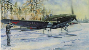 Hobby Boss 83202 Ilyuszyn IL-2 Sturmovik sur skis (1/32)