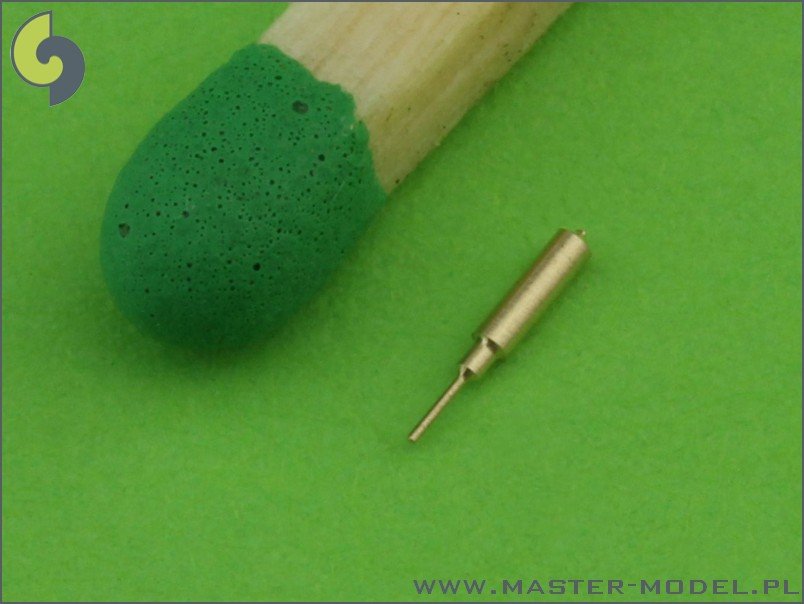 Master AM-48-051 He-162 Salamander - armament and detail set (MG 151 barrel tips, nose gear indicator and Pitot Tube) 1/48 – immagine 3