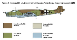 Italeri 1391 JU 86 E1/E2 1/72 – immagine 4