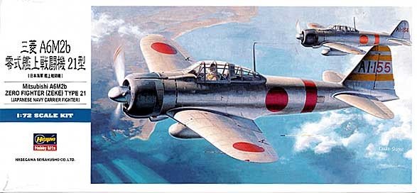 Hasegawa D21 A6M2 Zero Type 21 1/72