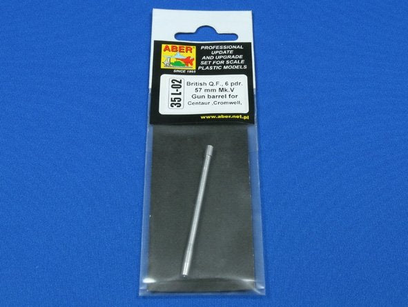 Aber 35L-002 Lufa do Centaura i Cromwella 1 Q.F., 6 pdr. 57mm Mk.V 1/35 – Bild 3
