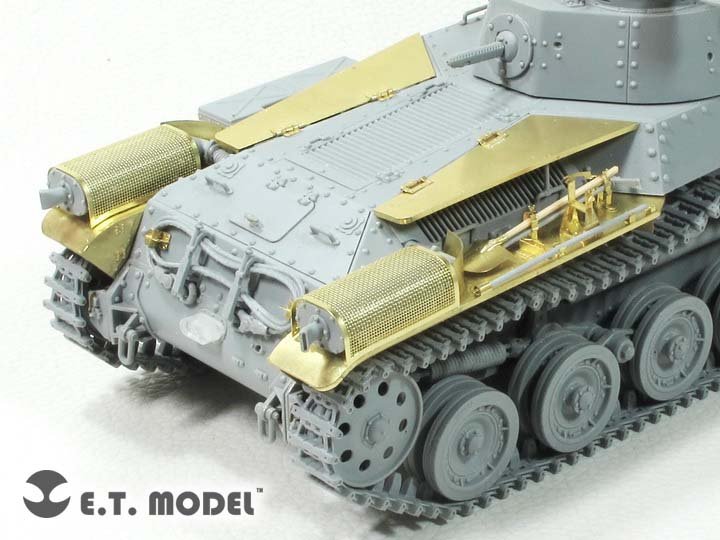 E.T. Model E35-270 IJA Type 97 Medium Tank&amp;quot;Chi-Ha&amp;quot;(Early Production) For DRAGON Smart Kit 1/35 – zdjęcie 4