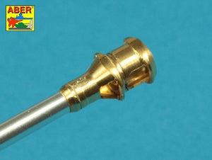 Aber 35L-046n German 75 mm Barrel for Kwk 40 L/48 with early model muzzle brake for Pz.Kpfw. IV Ausf.G late - Ausf.H 1/35 – immagine 6