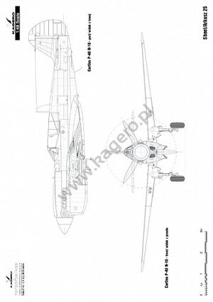 Kagero 7037 Curtiss P-40 F,K,L,M,N models EN/PL – imagen 3