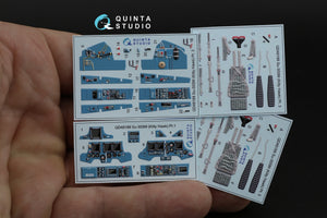Quinta Studio QD48188 Su-30SM 3D-Printed coloured Interior on decal paper (for KittyHawk kit) 1/48 – imagen 2