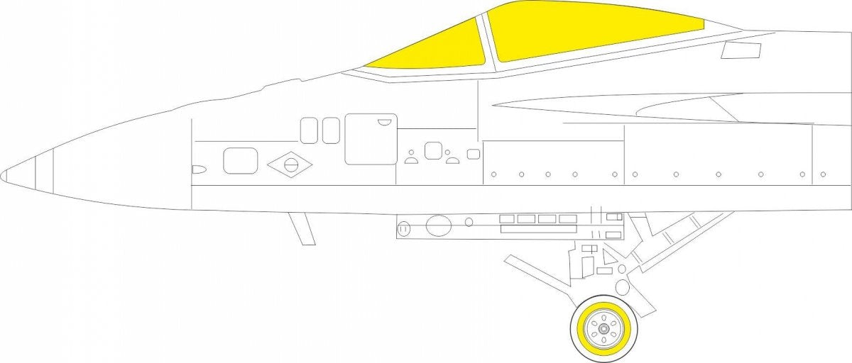 Eduard 644145 F/ A-18E LööKplus MENG 1/48 – image 2