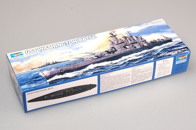 Trumpeter 05735 USS WASHINGTON BB-56 1/700 – Bild 2