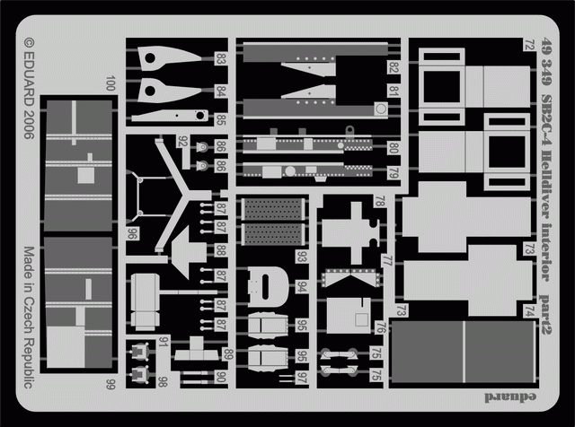 Eduard BIG4870 SB2C-4 1/48 MONOGRAM, REVELL – image 10