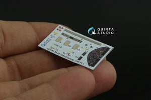 Quinta Studio QD48125 Bf108 3D-Printed &amp;amp; coloured Interior on decal paper (Eduard) 1/48 – immagine 9