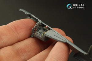 Quinta Studio QD72041 Fw 190A-8 3D-Printed &amp;amp; coloured Interior on decal paper (Eduard) 1/72 – immagine 10