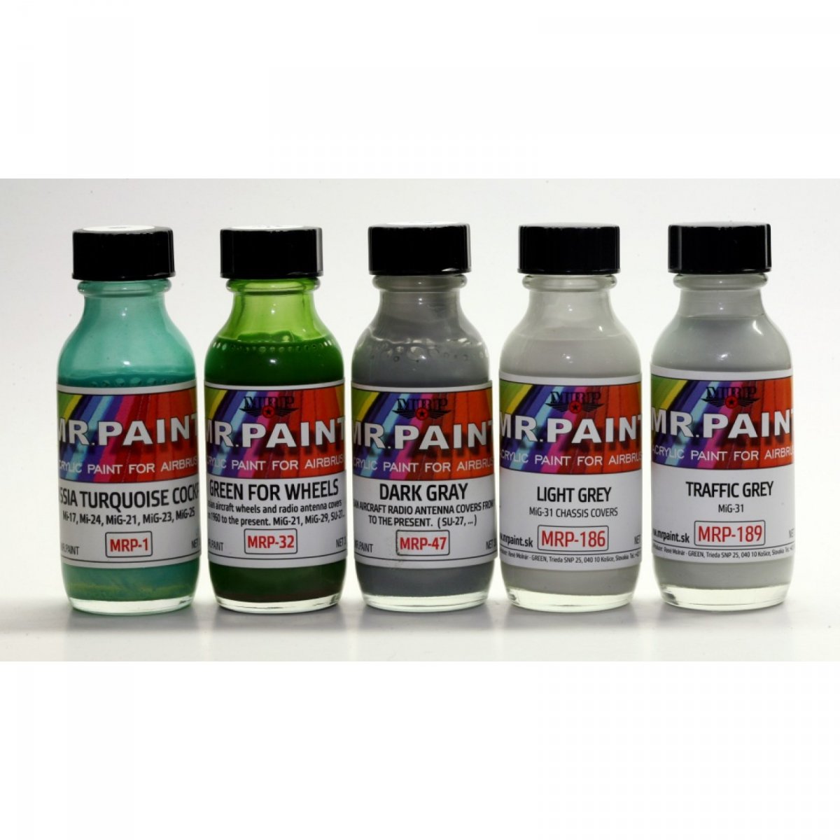 MR. Paint MRP-189 TRAFFIC GREY 30ml – immagine 3