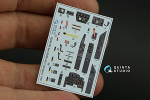 Quinta Studio QD48185 Me 262B-1a/U1 3D-Printed &amp;amp; coloured Interior on decal paper (for Dragon ) 1/48 – Bild 4