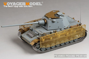 Voyager Model PE35803 WWII German Pz.Kpfw.IV Ausf.J (mit Panther F turret) For DRAGON 6824 1/35 – imagen 7