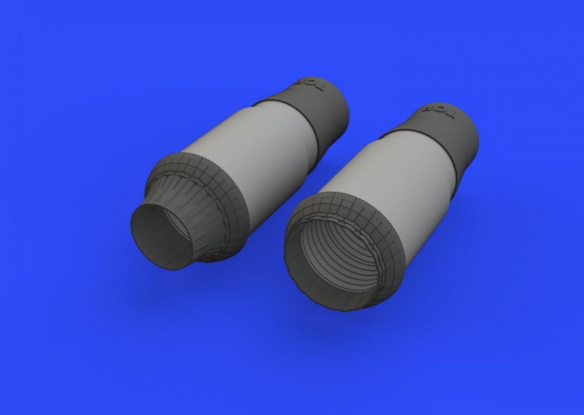 Eduard 648311 F-14A exhaust nozzles TAMIYA 1/48 – immagine 2