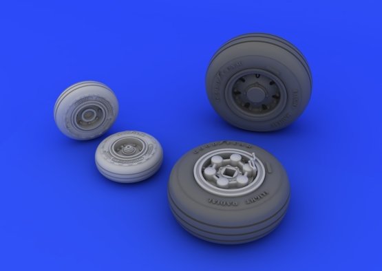Eduard 648159 Tornado IDS wheels Revell 1/48 – imagen 2