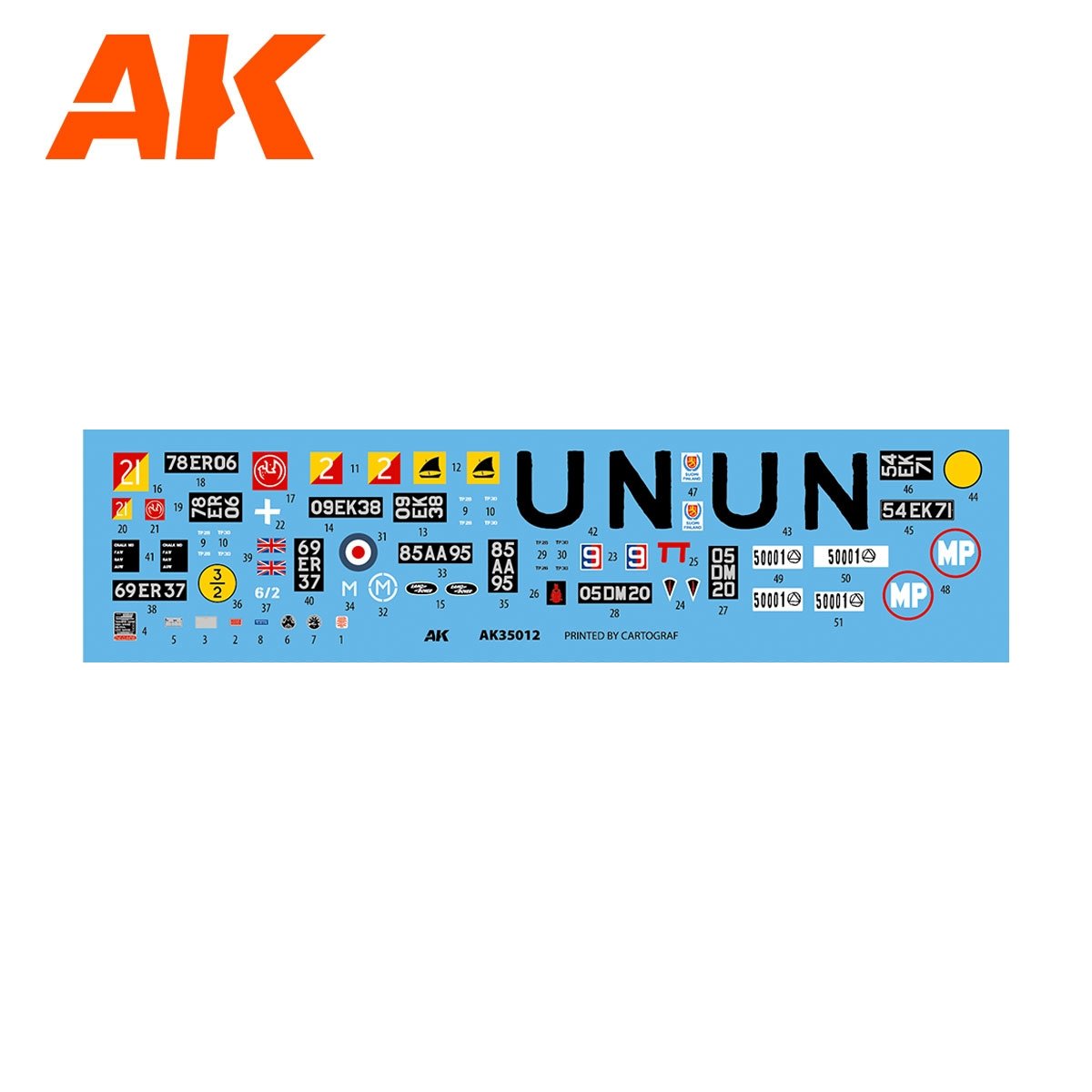 AK Interactive AK35012 LAND ROVER 88 SERIES IIA ROVER 8 1/35 – zdjęcie 2