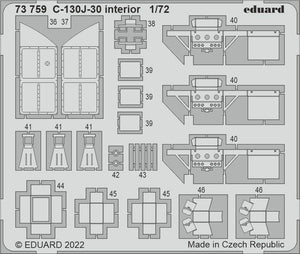 Eduard BIG72168 C-130J-30 PART I ZVEZDA 1/72 – imagen 4