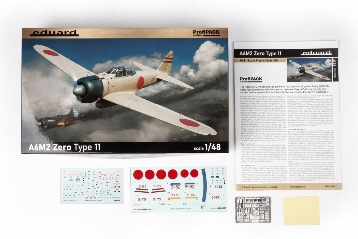 Eduard 82211 A6M2 Zero Type 11 1/48 – immagine 3