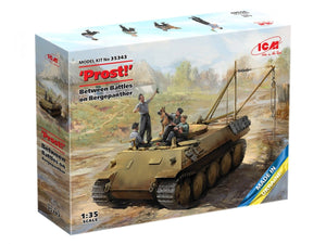 ICM 35343 Prost! Between Battles on Bergepanther WWII German Tankmen with Bergepanther 1/35 – Bild 2