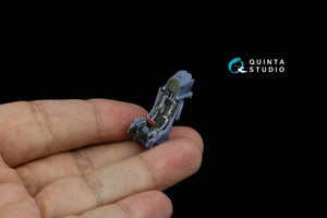 Quinta Studio QR+48062 K-36DM Series2 (late) ejection seat (for MiG-29, MiG-31, Su-27, Su-33, Su-34 aircraft since 2008) (All kits) 1/48 – Bild 6