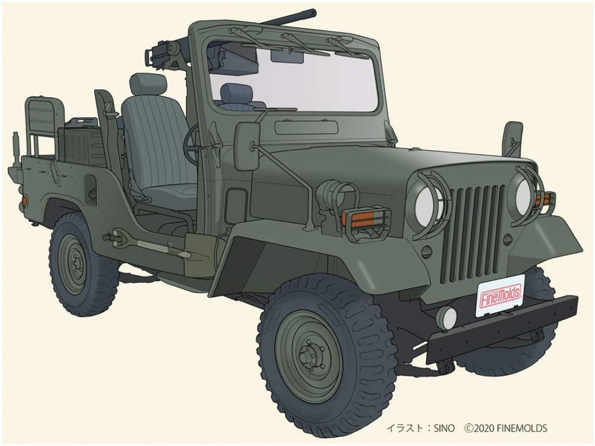 Fine Molds HC03 Historic Costume Girl Type 73 Light Truck With Figure Himeko 1/35 – Bild 3
