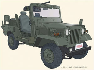 Fine Molds HC03 Historic Costume Girl Type 73 Light Truck With Figure Himeko 1/35 – Bild 3