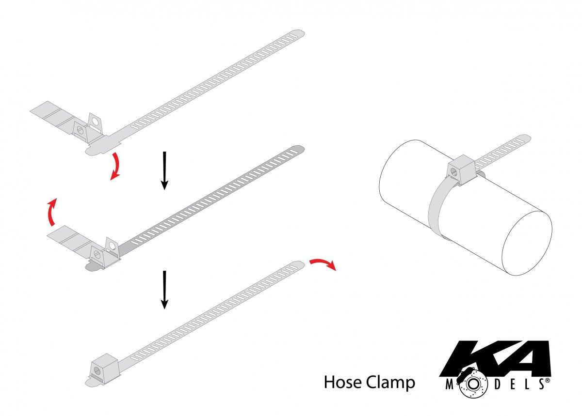 KA Models KA-12002 HOSE CLAMP ( zaciski do węży )1/12 – Bild 2