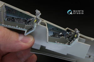 Quinta Studio QD32032 F-14A 3D-Printed &amp;amp; coloured Interior on decal paper (for Tamiya kit) 1/32 – imagen 7