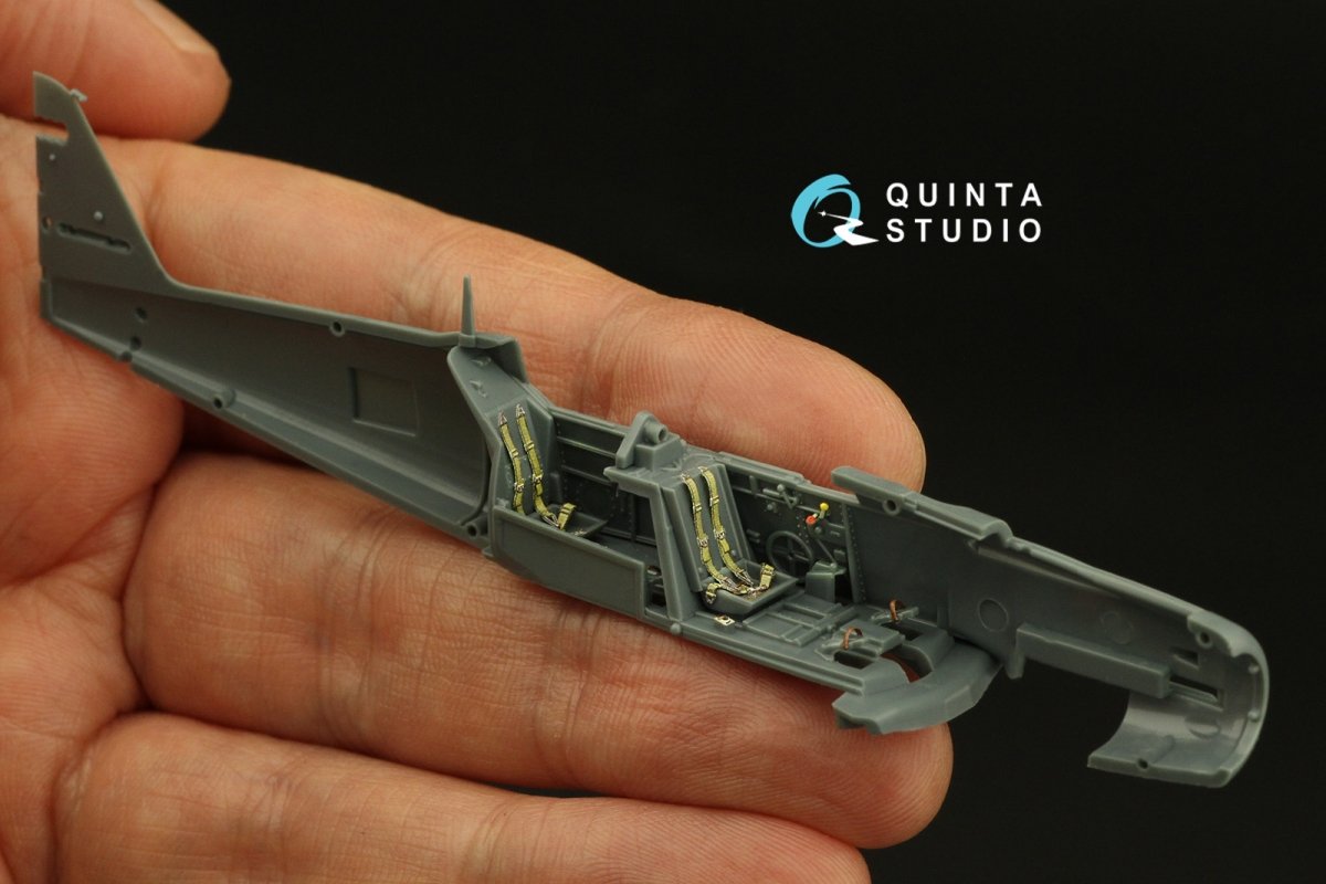 Quinta Studio QD72064 Avia CS-199 3D-Printed &amp;amp; coloured Interior on decal paper (Eduard) 1/72 – imagen 4