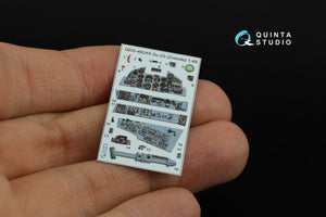 Quinta Studio QDS-48249 Su-25 3D-Printed &amp;amp; colored Interior on decal paper (Zvezda) 1/48 – Bild 8
