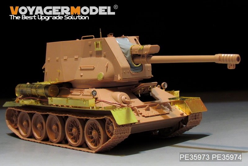 Voyager Model PE35973 Egyptain T-34/122 S.P.G Basic For RFM 5013 1/35 – zdjęcie 4